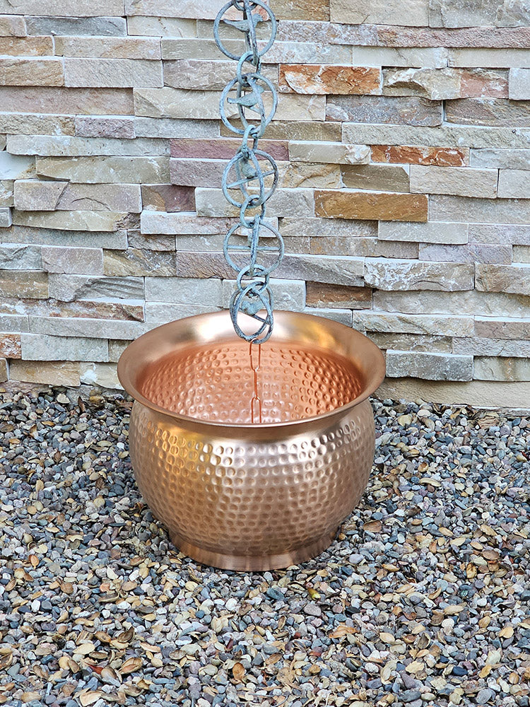 Hachi Basin™ Pure Unfinished Hammered Copper 1066-COP /w DLK-1