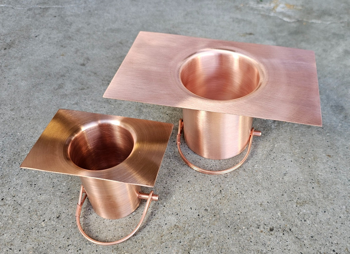 Large Copper Rain Chain Installation Kit RCR-LG-COP