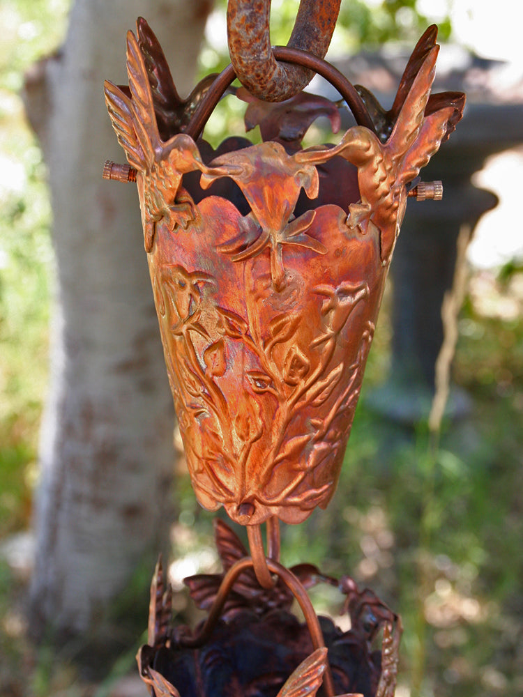 Hummingbird Cups Pure Unfinished Copper #2940