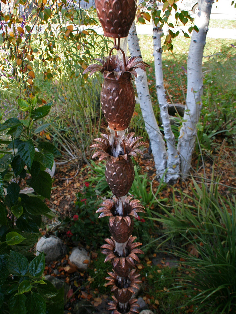 Pineapple Cups Pure Unfinished Copper #2960