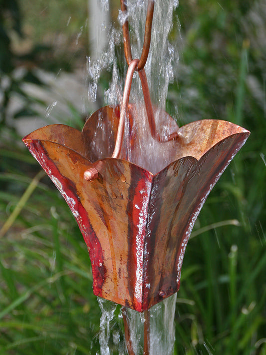 Large Square Cups Pre-Aged Copper 3121-L
