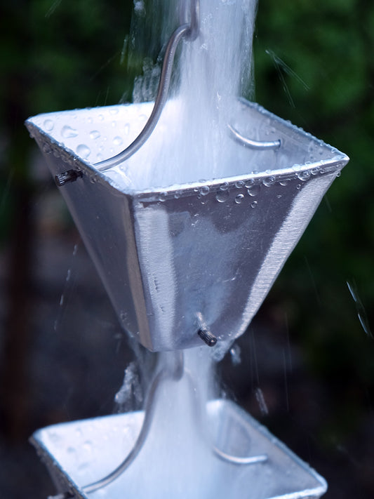 Medium Square Cup #3121-M-AL Unfinished Aluminum