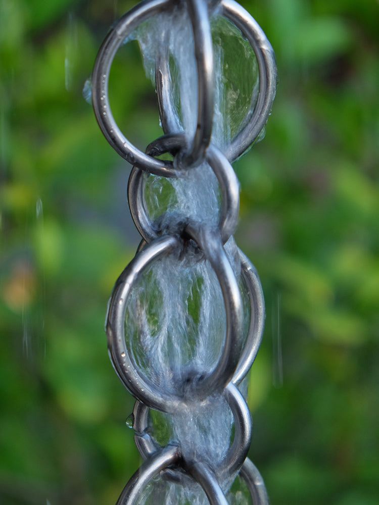 Double Loops Stainless Steel Rain Chain 3130-SS