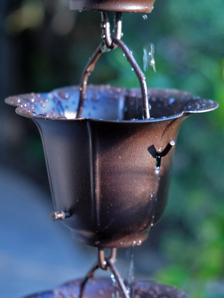 Bronze Flower Cup 3149-BRZ