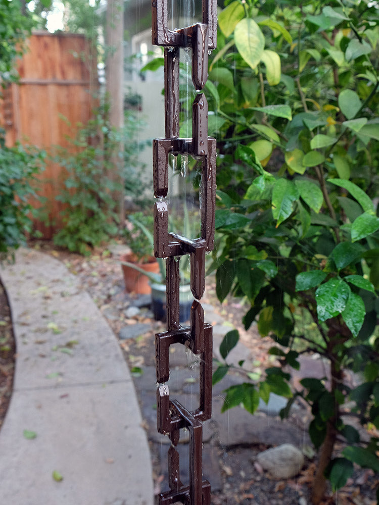 Rectangle Links™ Bronze Cast Link Chain #3198-BRZ