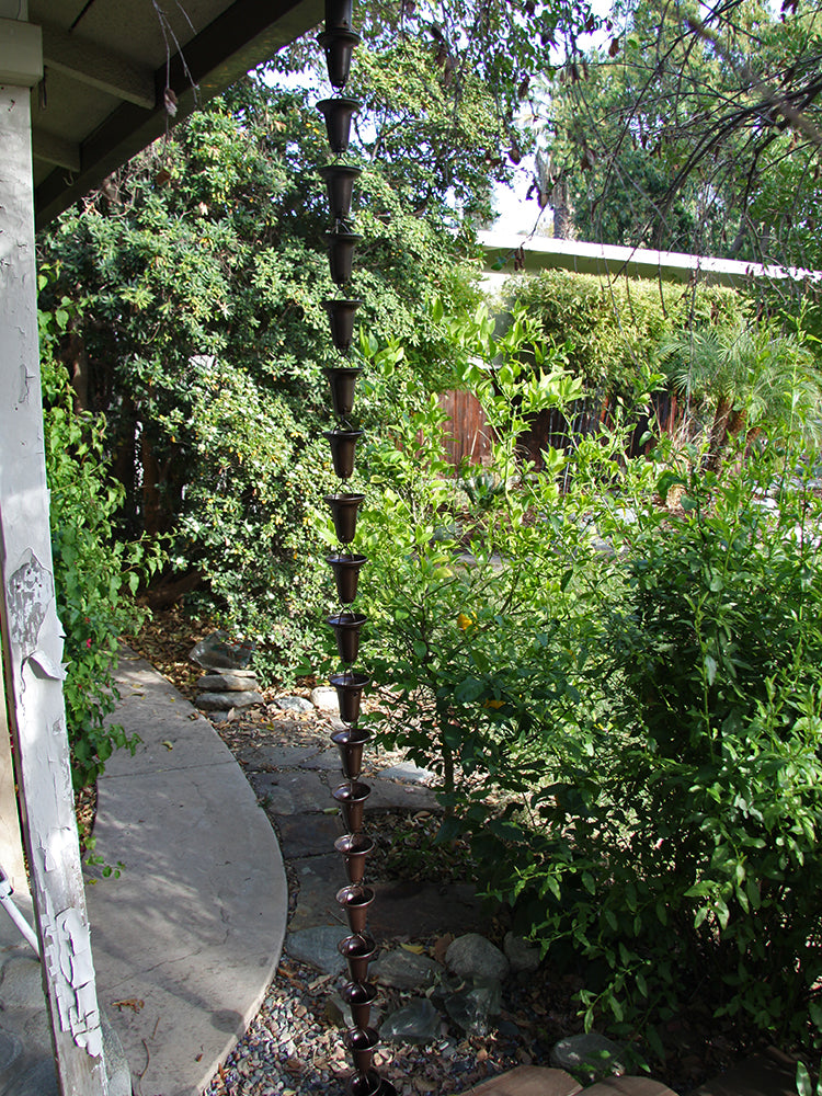 Bronze Powder Coated Aluminum Flared Cups 7228-BRZ