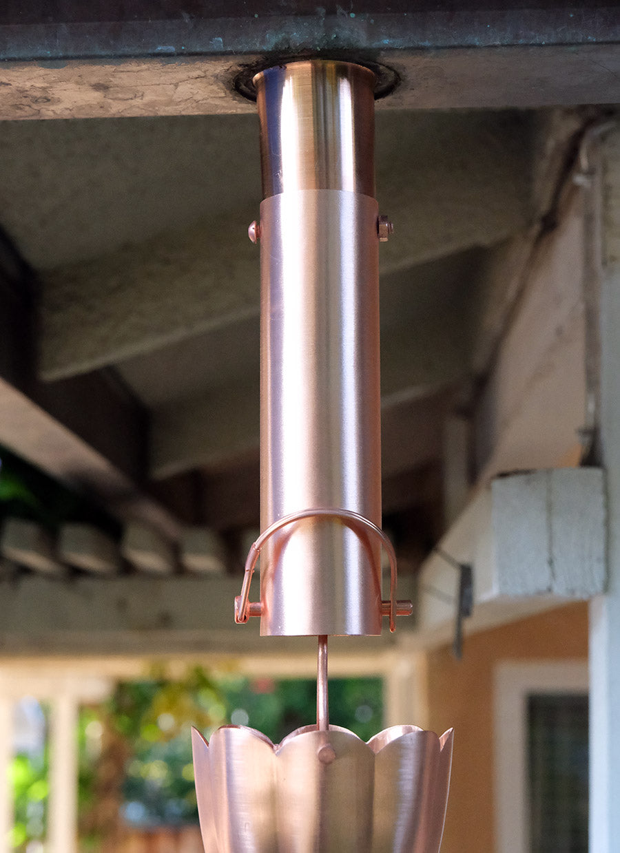 Rain Chain Installation Kit 6" Extension RCR-EXT-COP