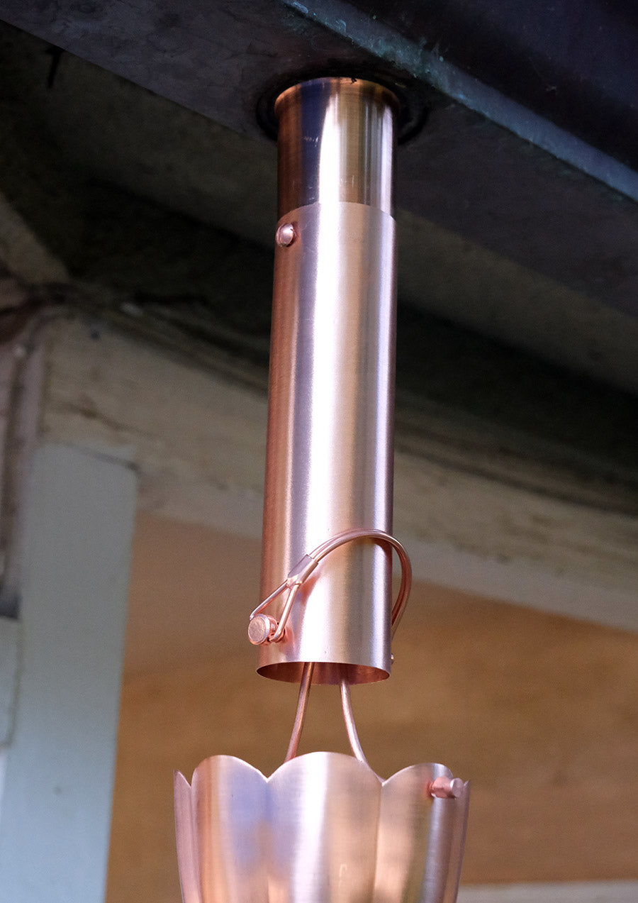 Rain Chain Installation Kit 6" Extension RCR-EXT-COP