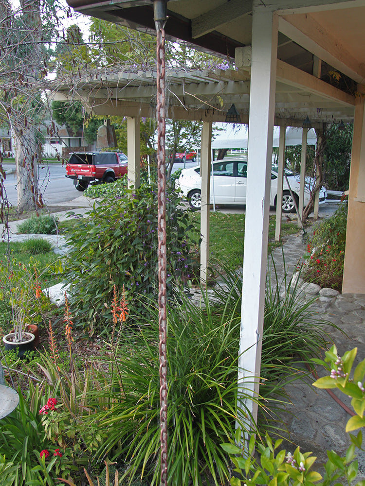 Copper Plated Brass Link Chain #CL01-COP