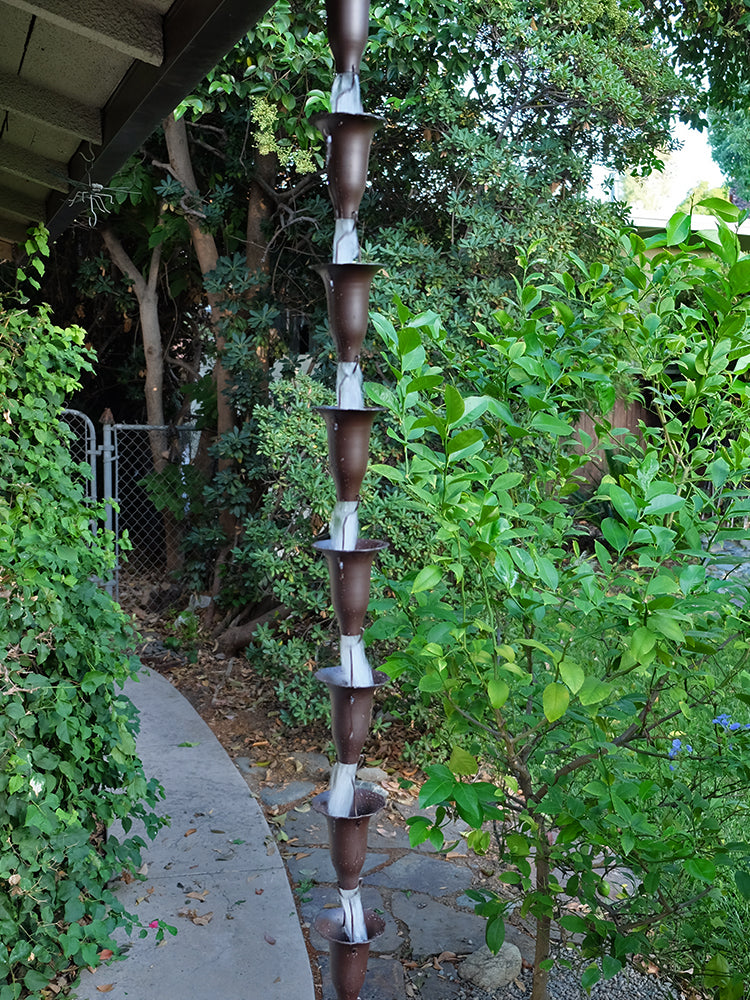 Honeysuckle Powder Coated Bronze Aluminum Cups 3172-BRZ