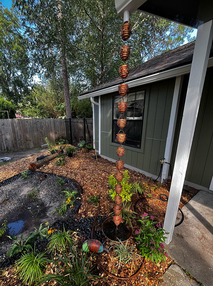 Honeybee Cups Pure Unfinished Copper #2980