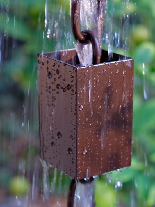 Kenchiku Cups Powder Coated Bronze Aluminum #KA286-SQ-BRZ