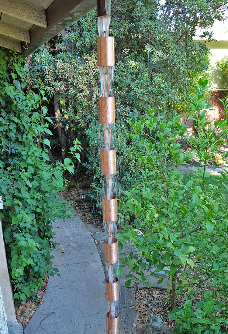Kenchiku Cups Unfinished Hammered Copper KC286