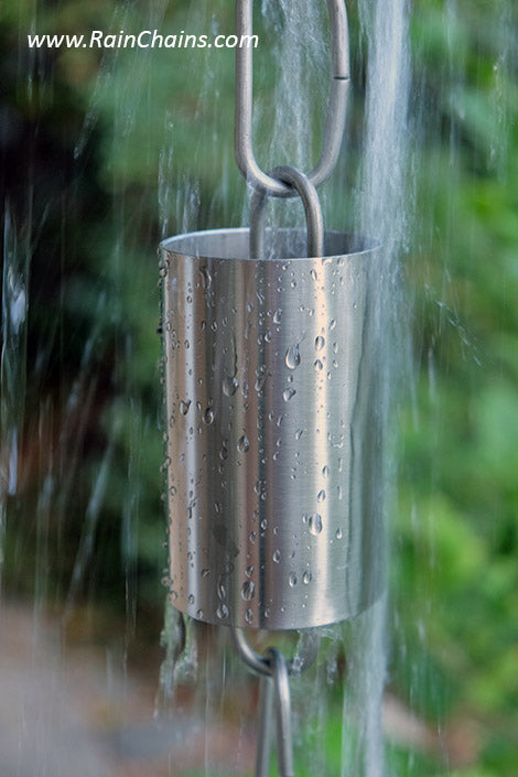 Stainless Steel Kenchiku Cups KS286 – RainChains.com