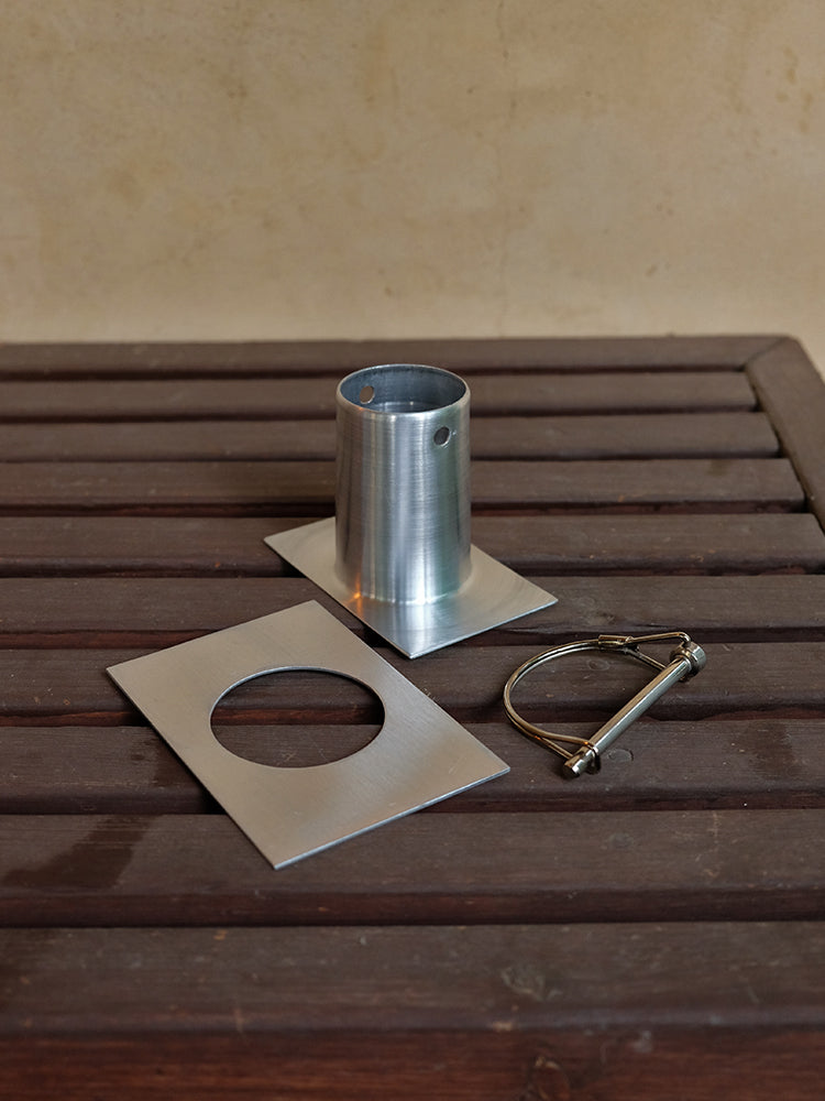 Rain Chain Installation Kit #RCR-AL pure aluminum