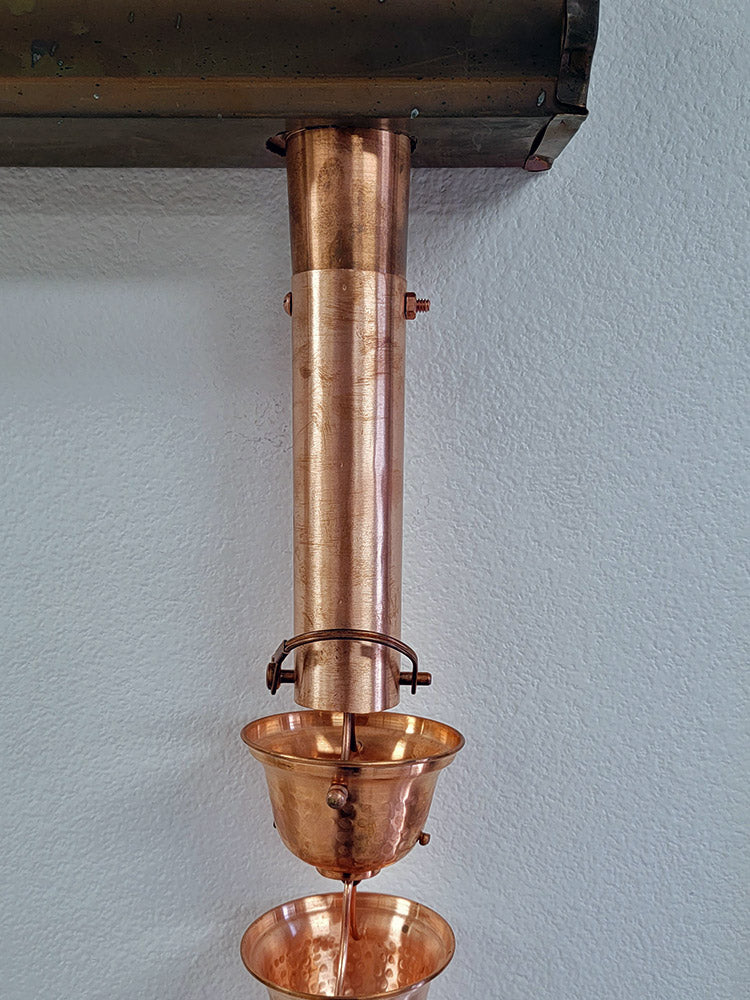 Rain Chain Installation Kit 6" Extension RCR-EXT-COP