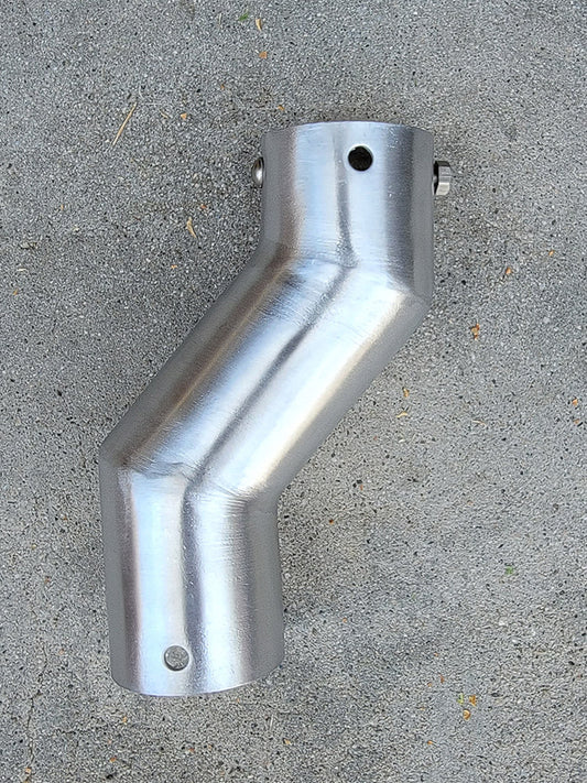 2" Offset Extension #RCR-EXT-OS-AL Pure Thick Aluminum Unfinished