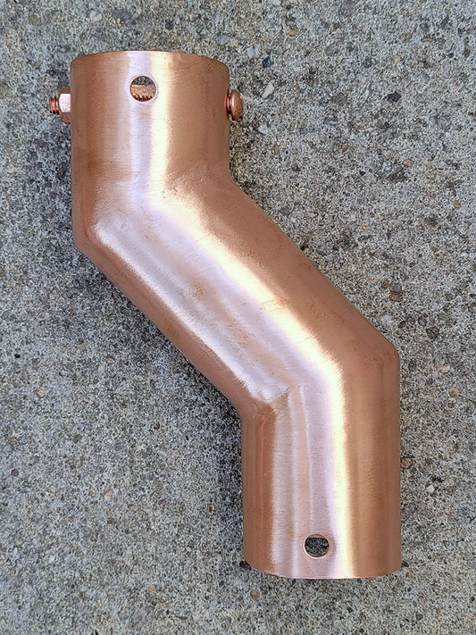 Offset Extension #RCR-EXT-OS-COP Pure Thick Copper Unfinished