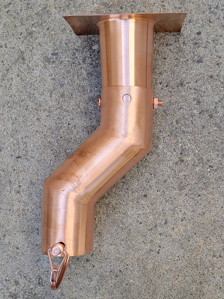 2" Offset Extension #RCR-OS-COP Pure Copper