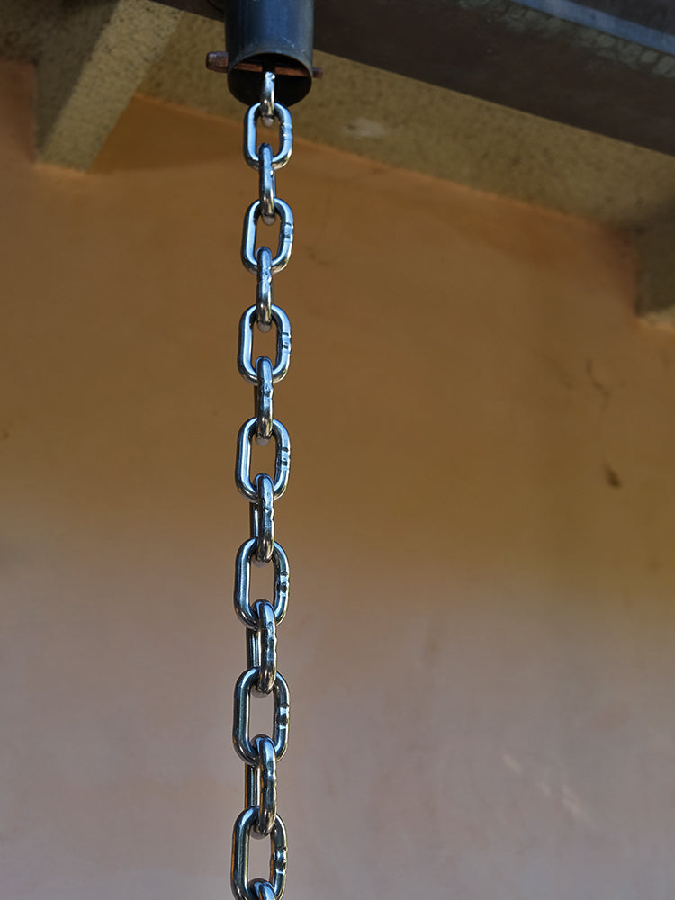 Stainless Steel 1/4" Link Chain #SS-02 Welded and Polished