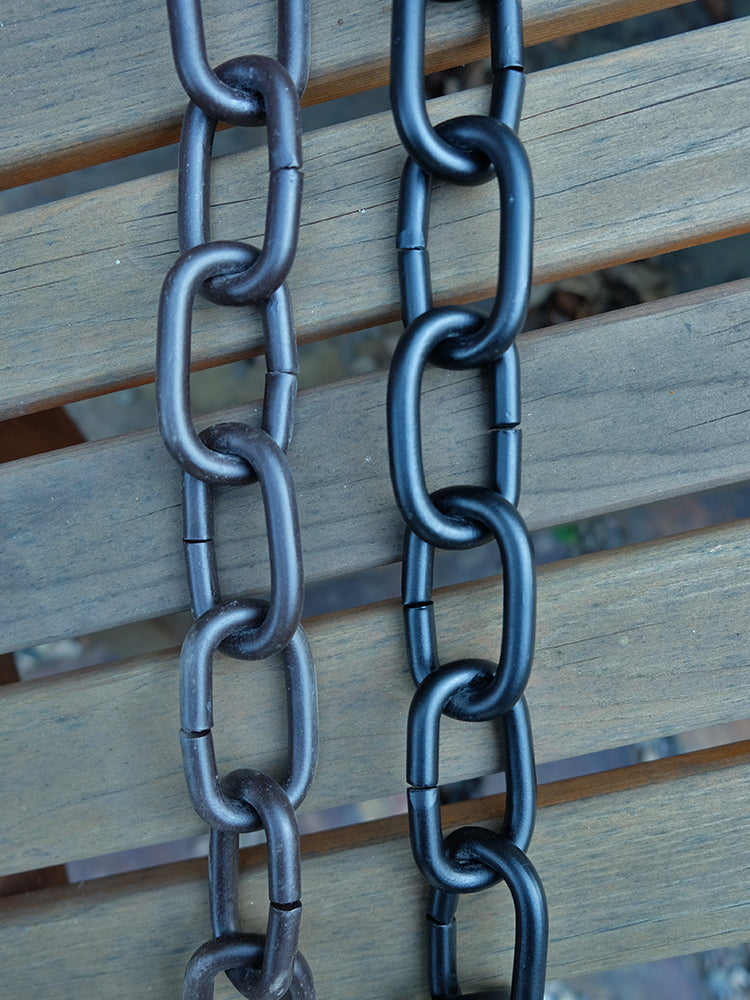 T4-BLK Aluminum Link Chain Powder Coated Black