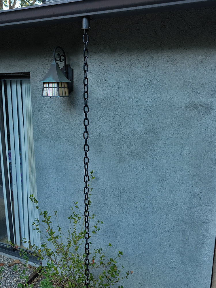 T4-BLK Aluminum Link Chain Powder Coated Black