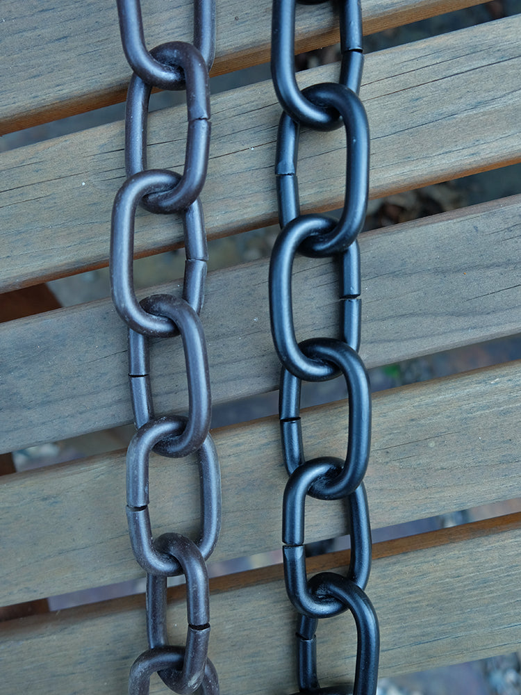 T4-BRZ Aluminum Link Chain Powder Coated Bronze