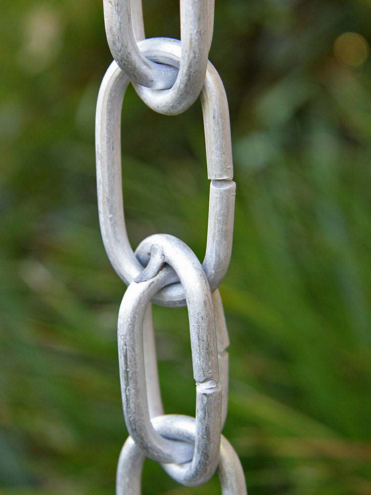 "Extra Link" Link Chain Pure Unfinished Aluminum #T5-AL