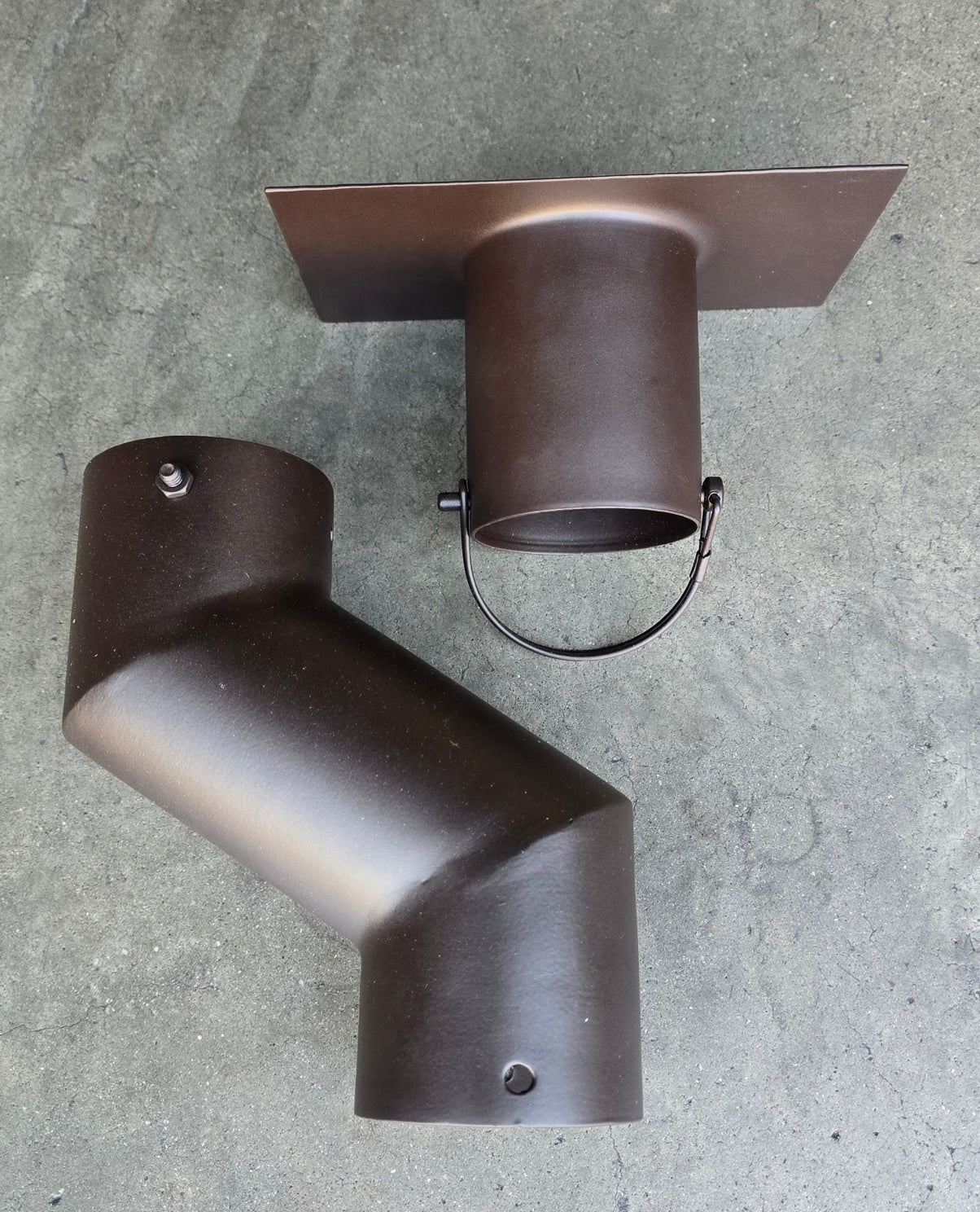 3" Large Offset Extension Bronze Powder Coated RCR-LG-EXT-OS-BRZ