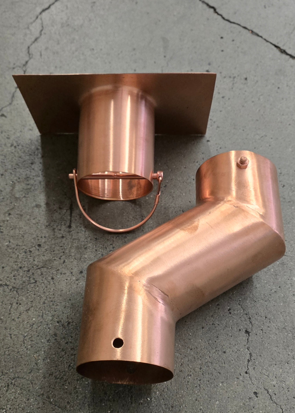3" Large Offset Extension Copper RCR-LG-EXT-OS-COP
