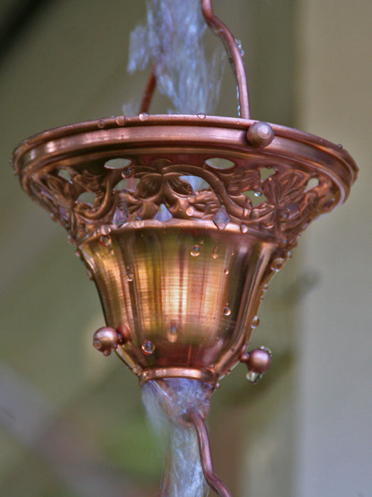 Florence Cups Unfinished Copper  #1055