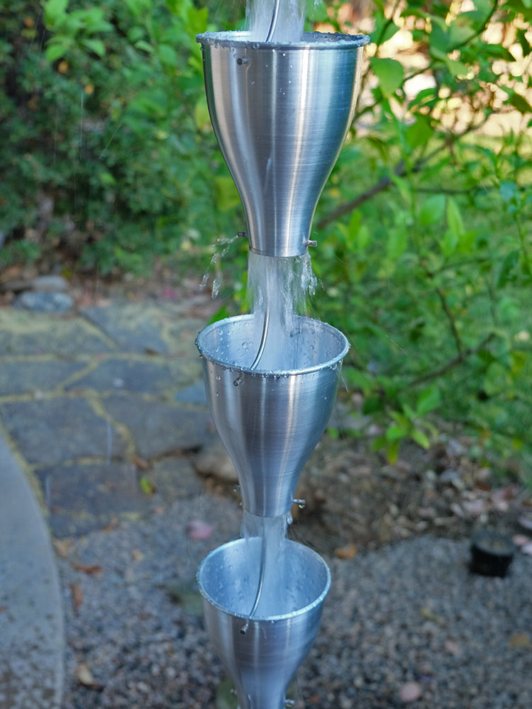 Smooth Cups Unfinished Aluminum #3105-AL