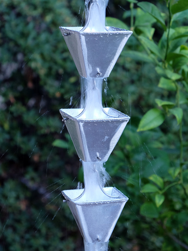 Medium Square Cup #3121-M-AL Unfinished Aluminum