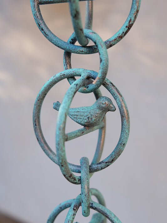 Bird in a Cage™ Copper Plated w/ Patina Finish   #3130-BIC-PAT