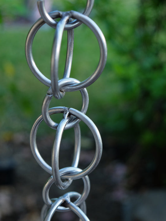 Double Loops Stainless Steel Rain Chain 3130-SS