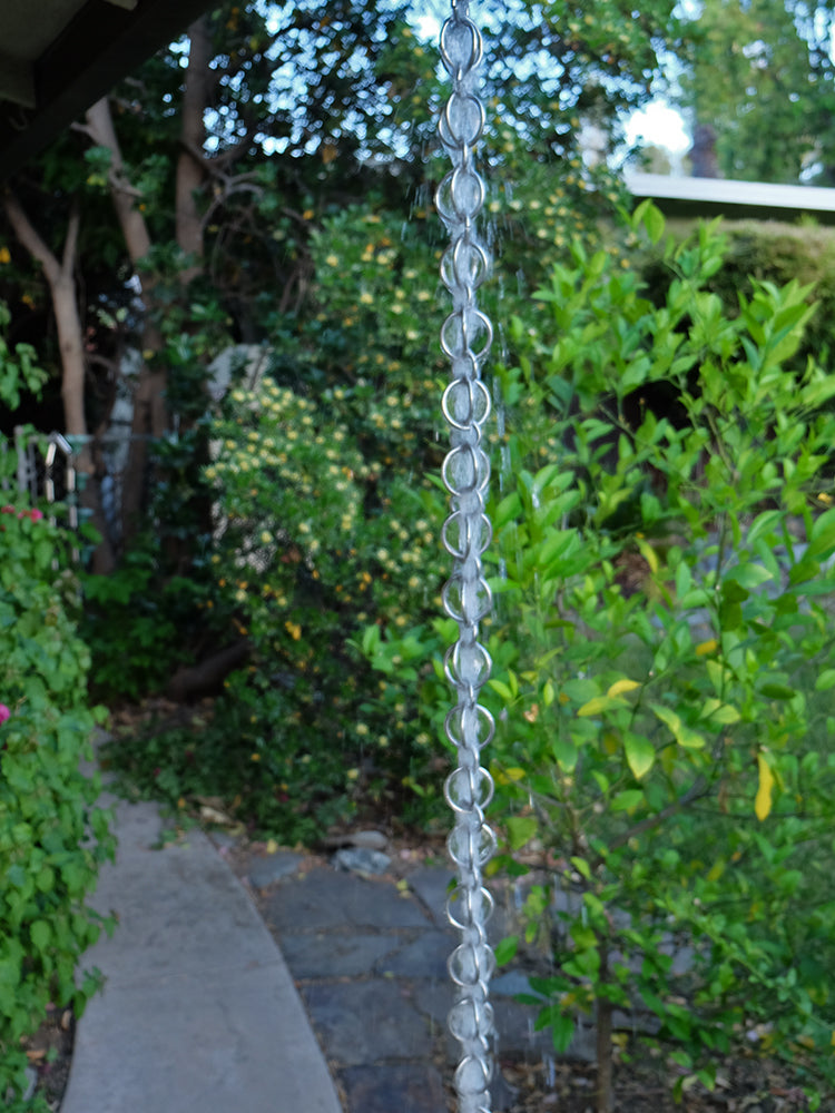 Stainless Steel Double Loops Rain Chain 3130-SS – RainChains.com