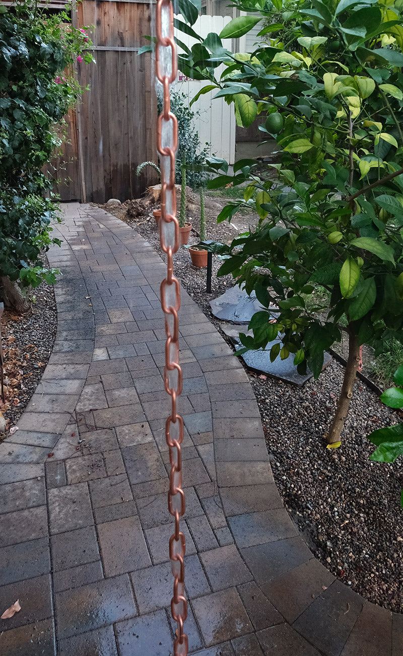 Unfinished Pure Copper Link Chain #3131-COP
