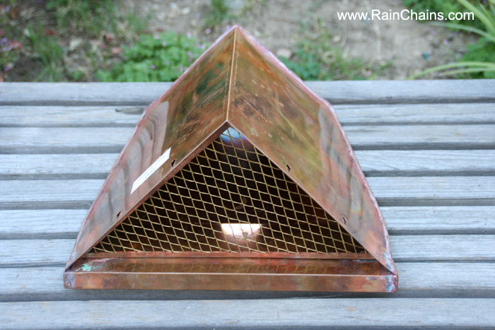 Pure Thick Copper Corner Leaderhead 3141-COP