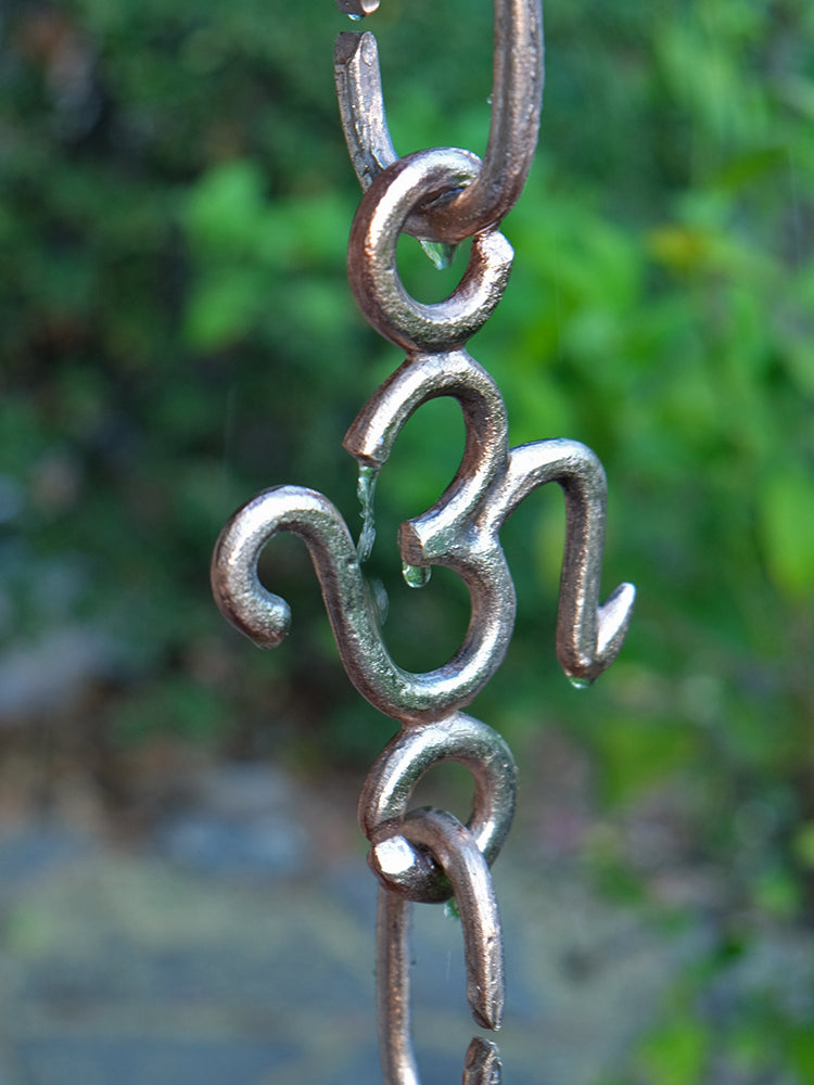 Copper Plated OM Cast Link Chains #4545 – RainChains.com