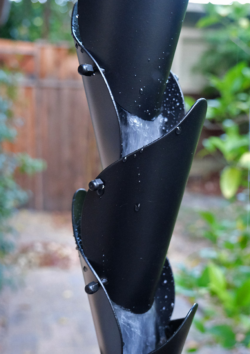 Dragon Scales Rain Chain Black DS5245