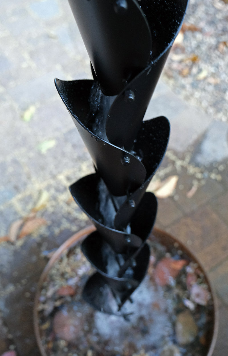 Dragon Scales Rain Chain Black DS5245