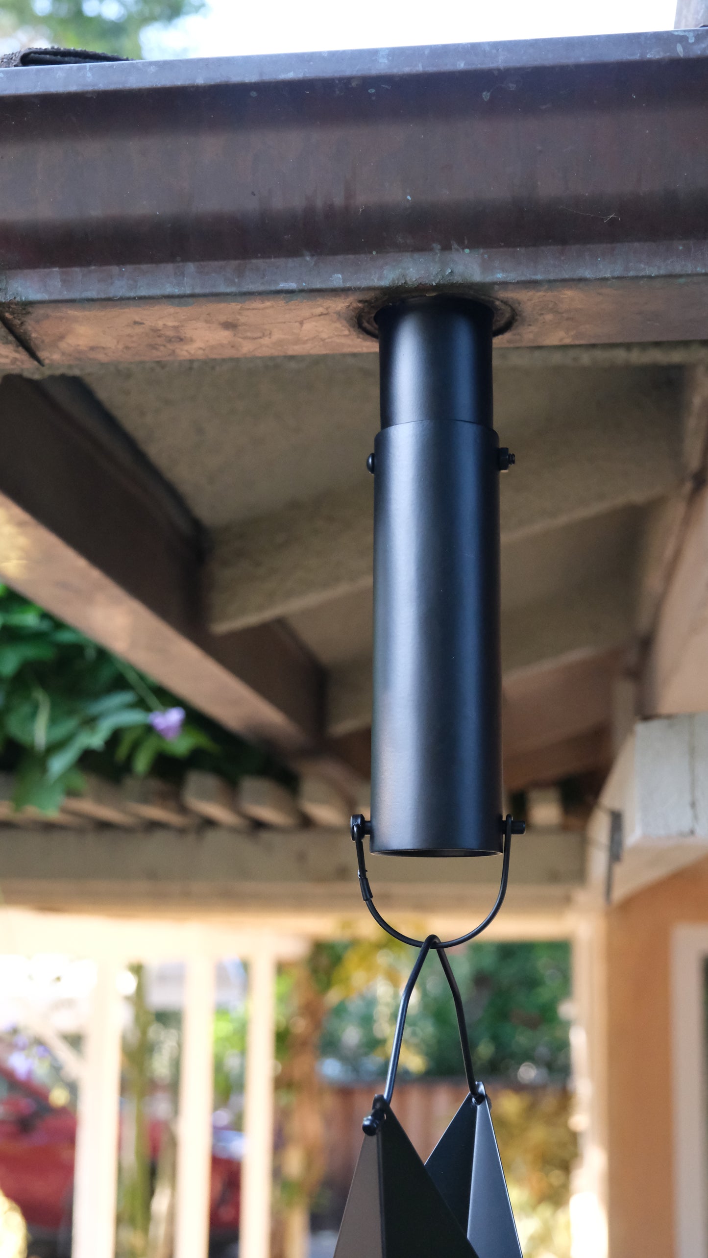 Rain Chain Installation Kit 6" Extension BLACK RCR-EXT6-BLK