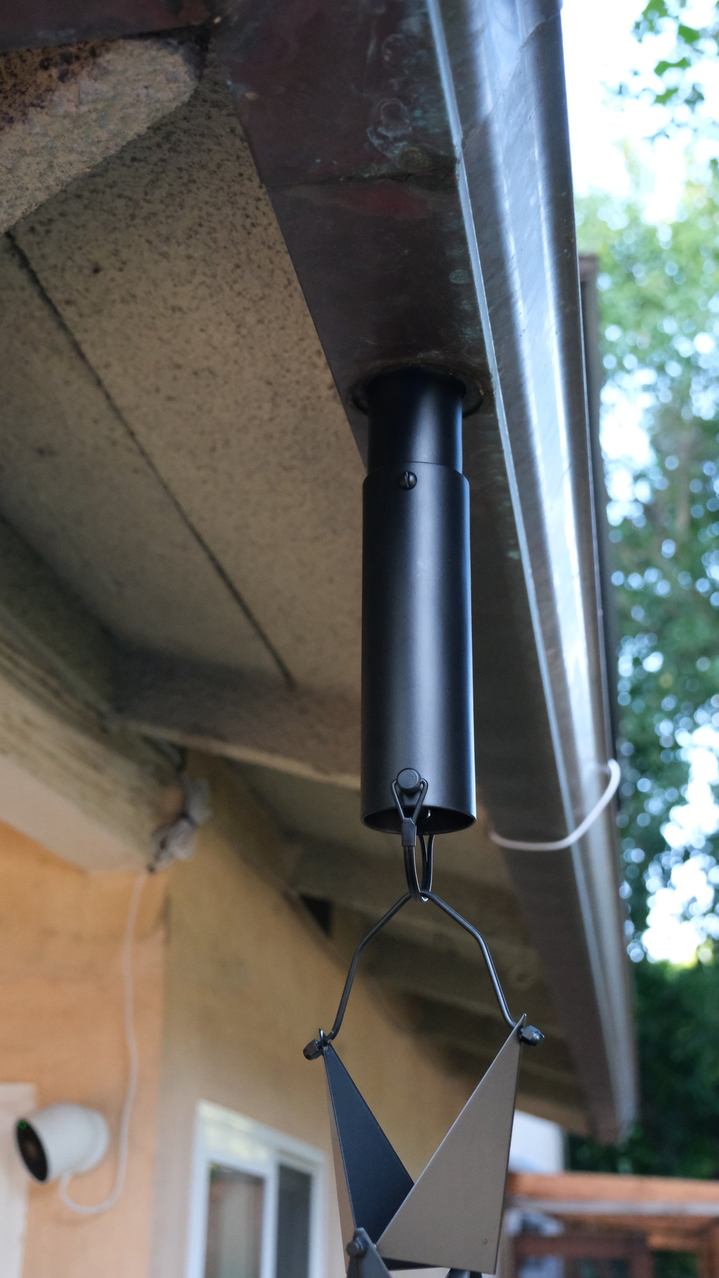 Rain Chain Installation Kit 6" Extension BLACK RCR-EXT6-BLK