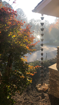 XL Square Cups Powder Coated Bronze Aluminum 3121-XL-BRZ
