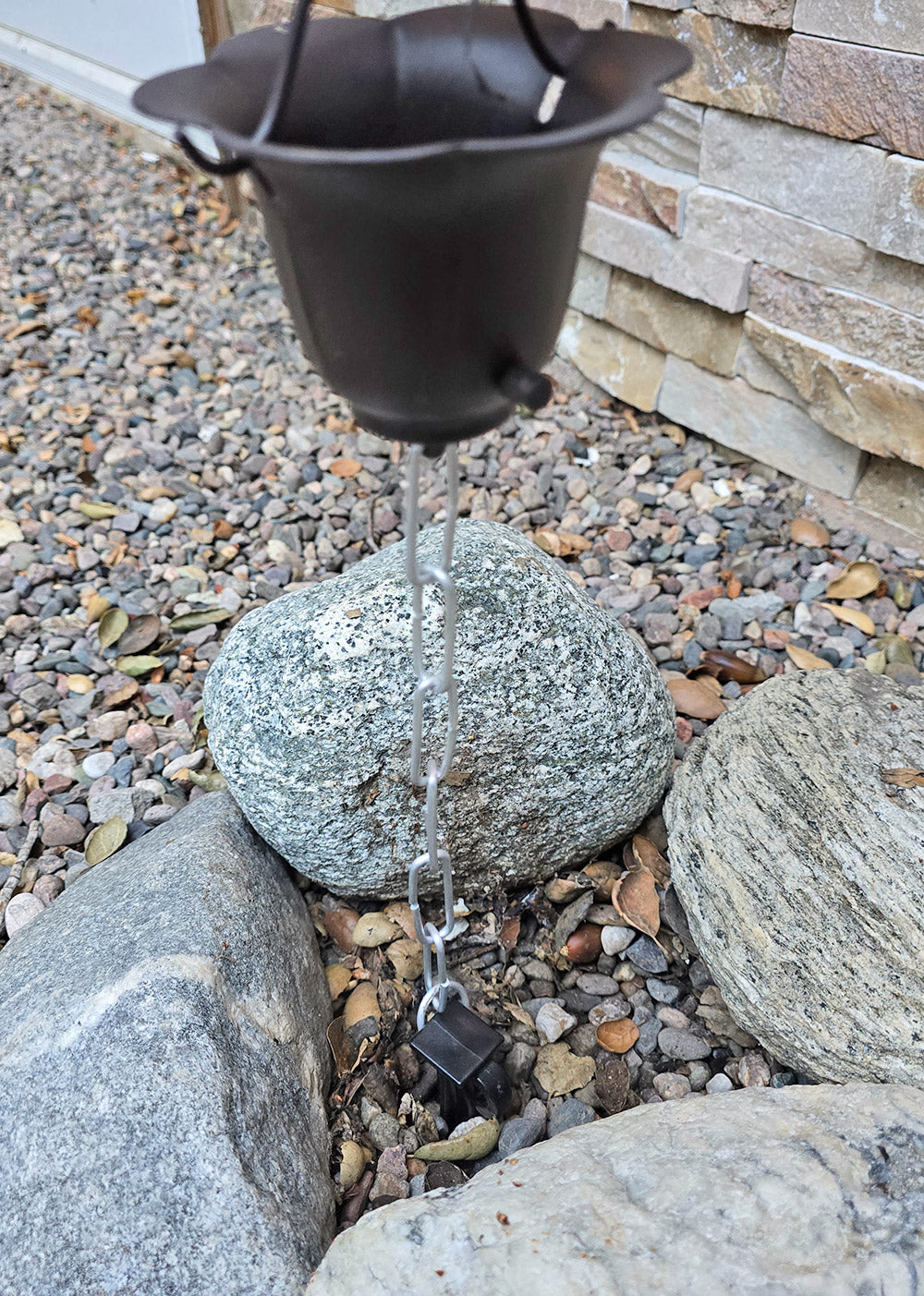 Rain Chain Anchor Stake #RCAS-001