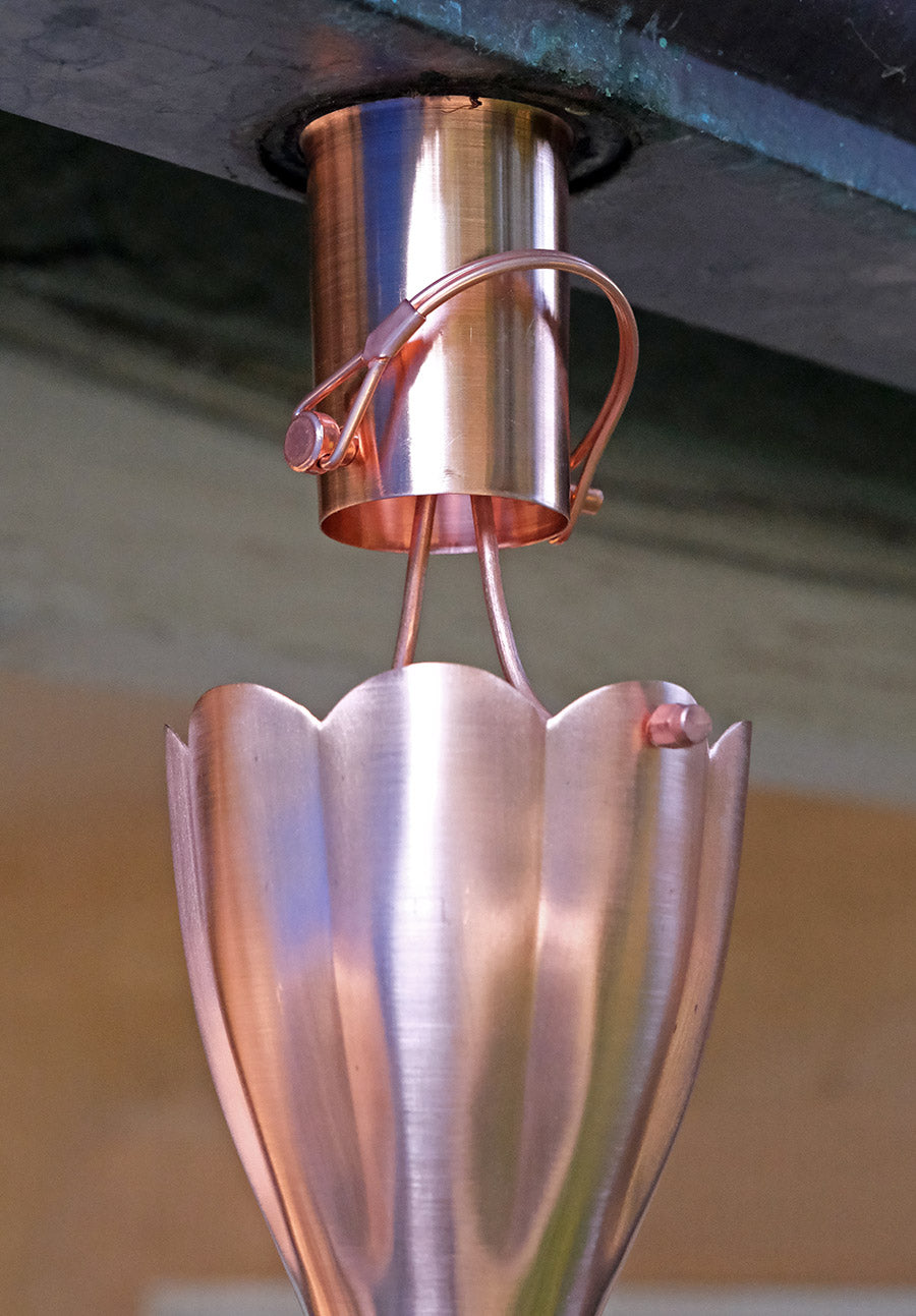 Rain Chain Installation Kit RCR-COP pure copper
