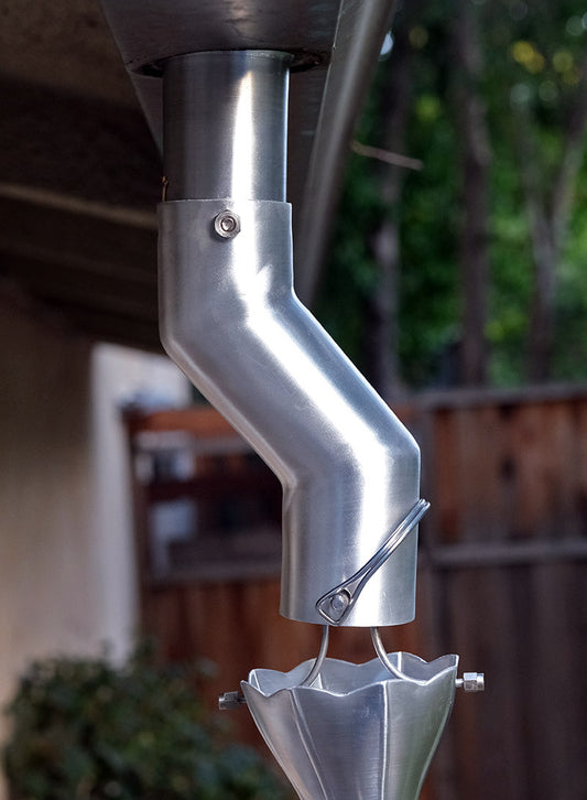 2" Offset Extension #RCR-EXT-OS-AL Pure Thick Aluminum Unfinished