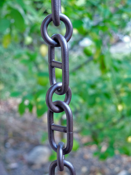 Thick Powder Coated Bronze Aluminum Anchor Link Chain #ANCH-01-BRZ