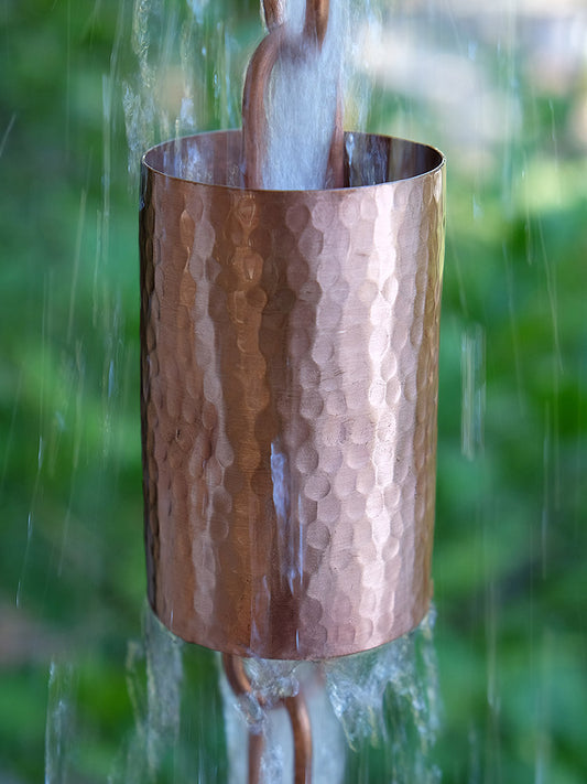 Kenchiku Cups Unfinished Hammered Copper KC286