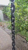 XXL Rain Chain BLACK injection molded PVC CL03-BLK 